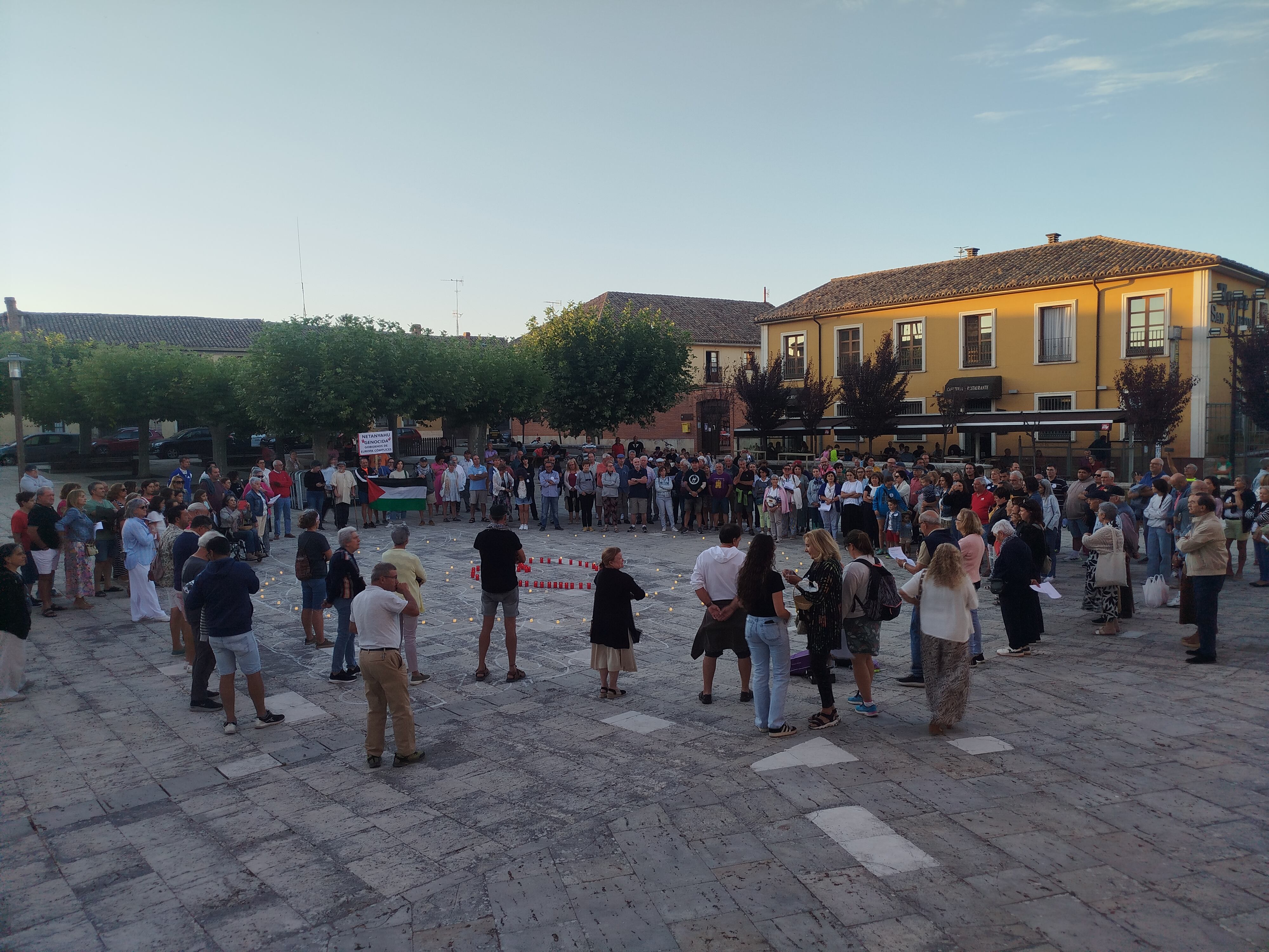 La sociedad de Frómista se moviliza contra la barbarie