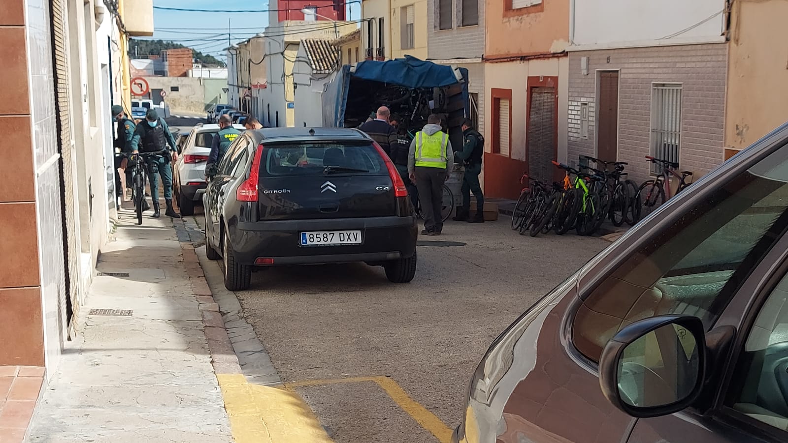 Bicicletas robadas recuperadas en Tavernes