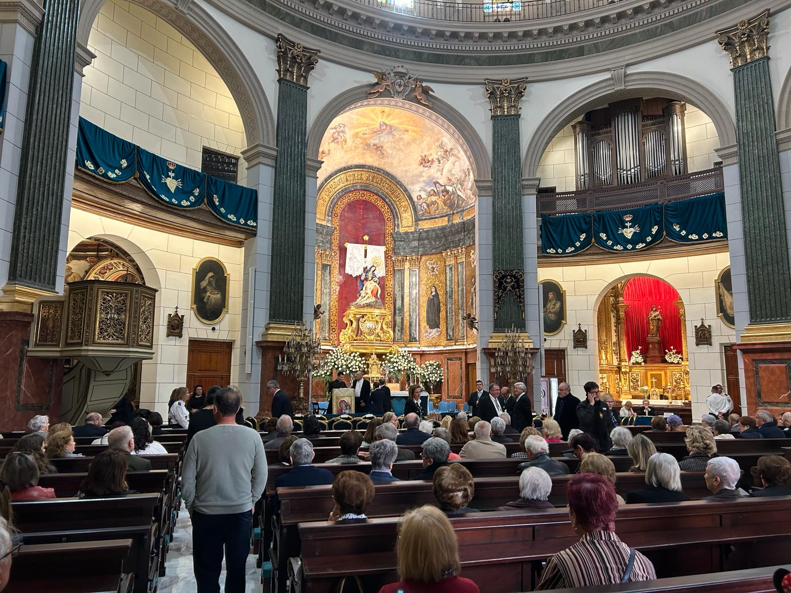 Basílica de la Caridad de Cartagena este Viernes de Dolores