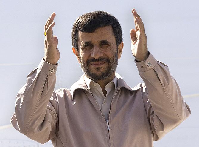 El presidente iraní, Mahmoud Ahmadinejad.