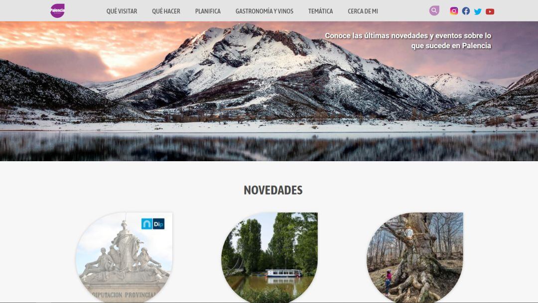 Renovación total del portal palenciaturismo