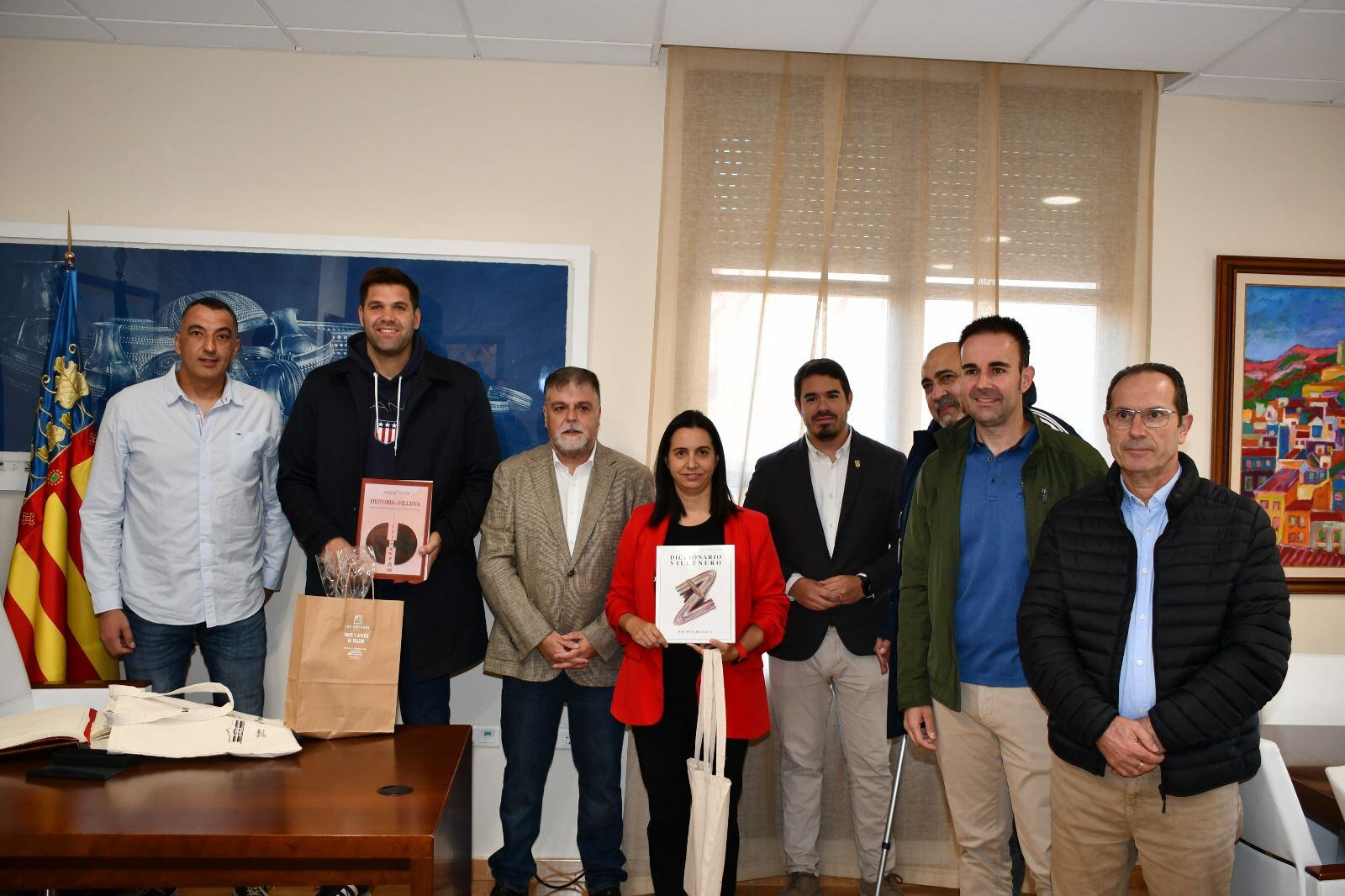 Recepción en el Ayuntamiento a Felipe Reyes