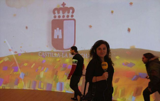 Nuestra compañera, Sara Cebrián nos ha descubierto cómo es el stand de Castilla-La Mancha