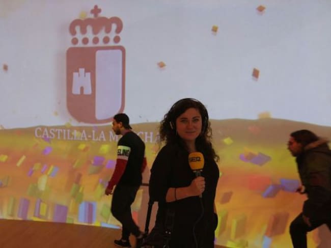 Nuestra compañera, Sara Cebrián nos ha descubierto cómo es el stand de Castilla-La Mancha