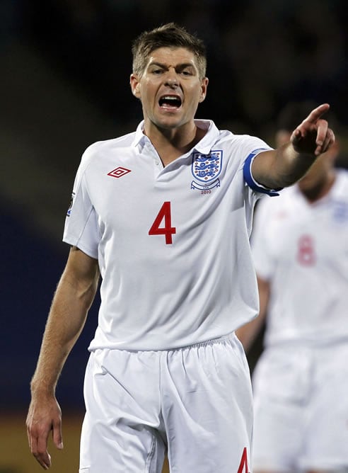 Gerrard, en el partido contra Estados Unidos