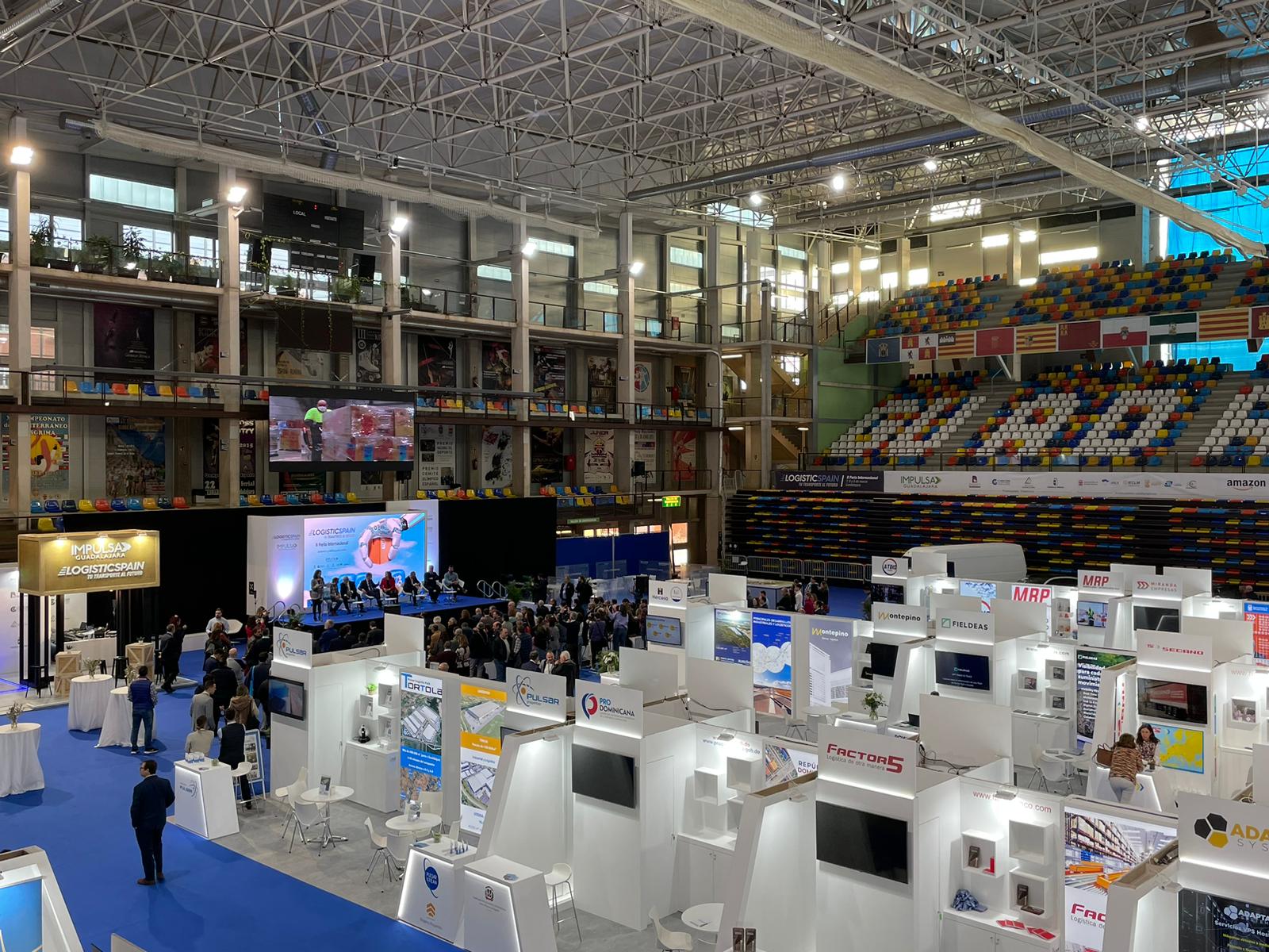 Panorámica de la Feria Logistics Spain en Guadalajara