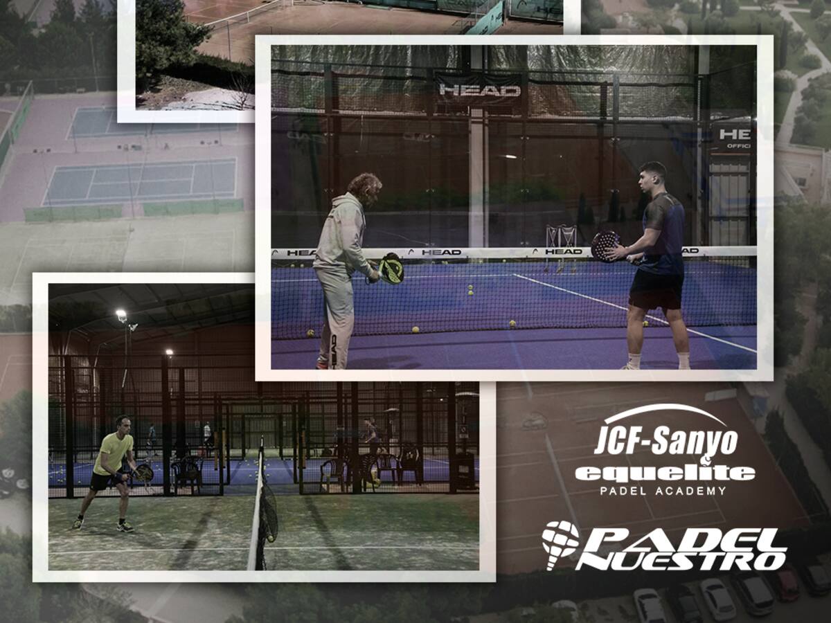 Pádel Nuestro también apuesta por JCF-Sanyo Equelite Padel Academy en Villena