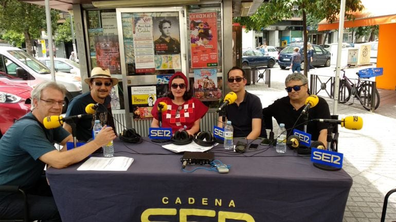 Ramón Medina, Yonka Zarco, Lola Soul, José María Martín y Alberto Level