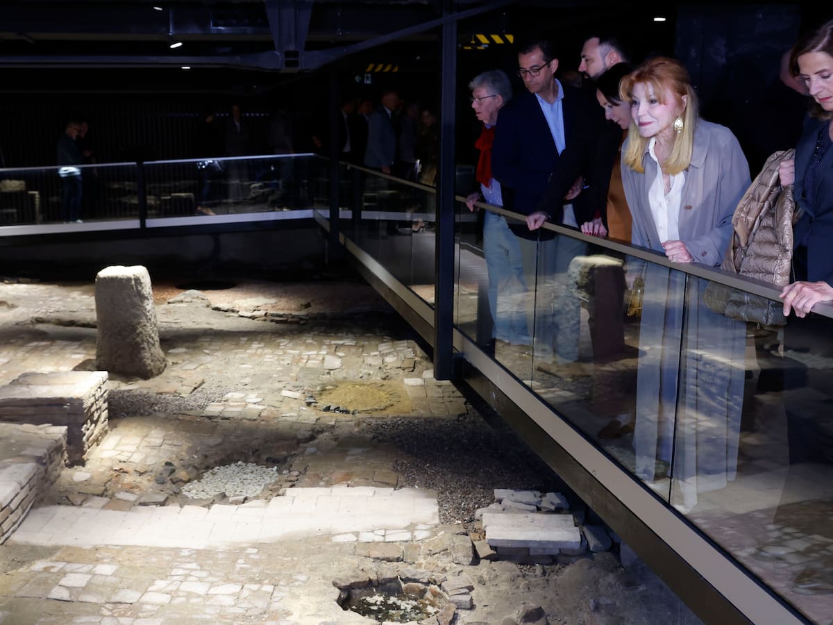 Cuatro siglos de la Málaga romana bajo el museo Carmen Thyssen ya son visitables