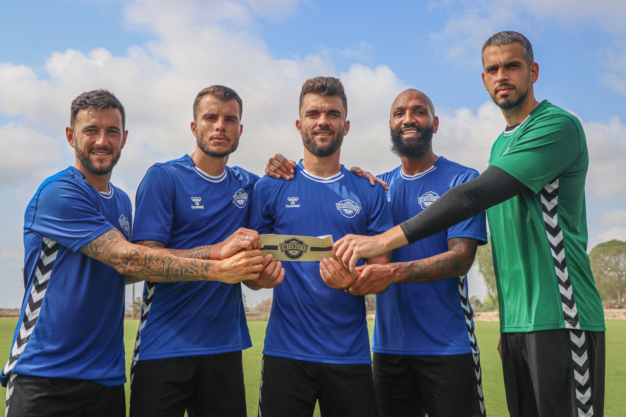 Pol Llonch, Pol Roigé, Emilio Nsue y Pol Freixanet, capitanes del nuevo Intercity