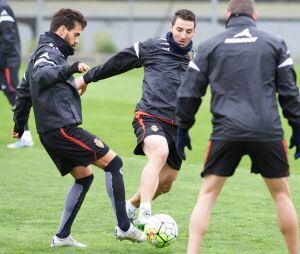 La plantilla del Real Zaragoza sigue preparando el partido del próximo domingo frente al Alcorcón