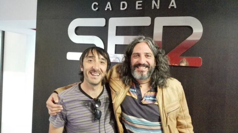 Oscar y Guztavo, vecinos de Abetxuko y Zaramaga
