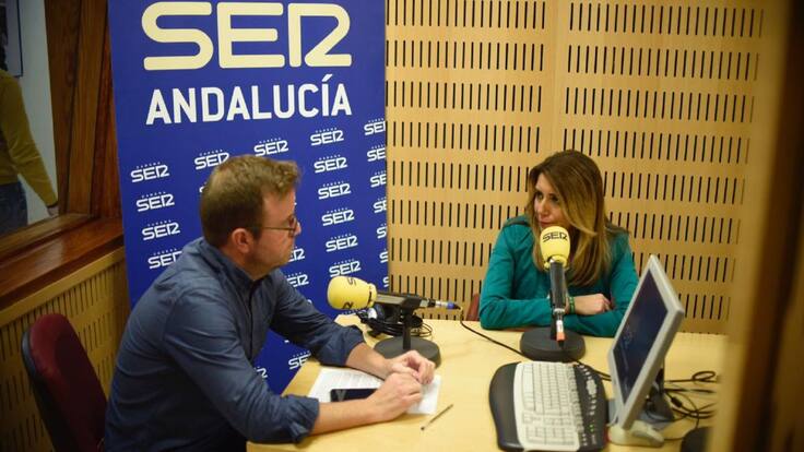 Entrevista a Susana Díaz, candidata del PSOE a la Junta de Andalucía
