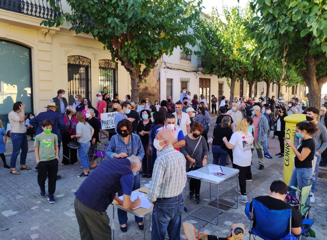 Recogida de firmas para evitar la urbanización de este enclave de Godella. 