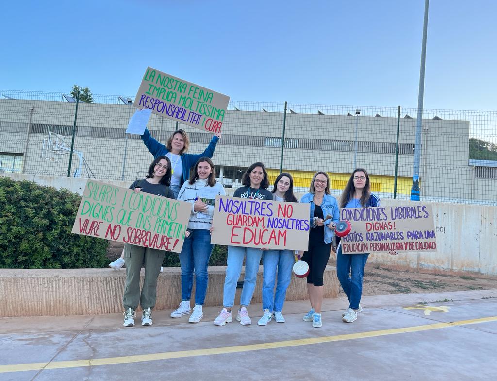 Imagen de la protesta