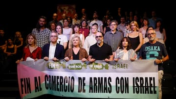 Profesionales de la Cultura exigen al Gobierno el fin del comercio de armas con Israel