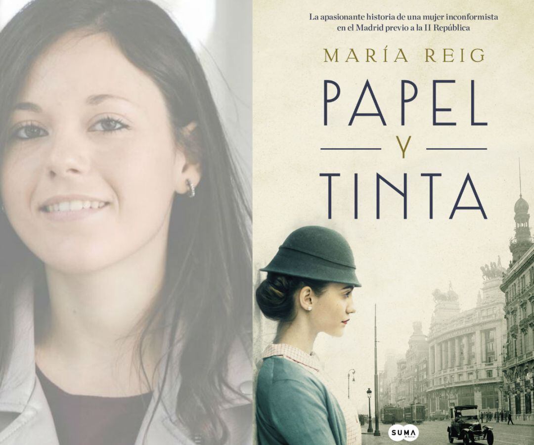 María Reig y su novela &quot;Papel y tinta&quot;