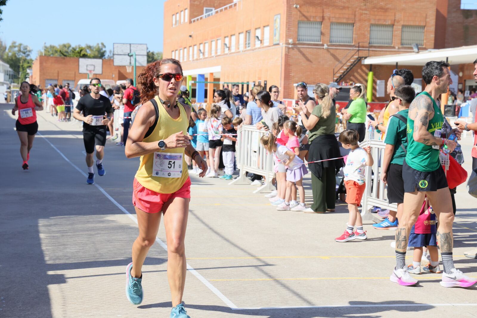 Imagen de la carrera popular de Rota
