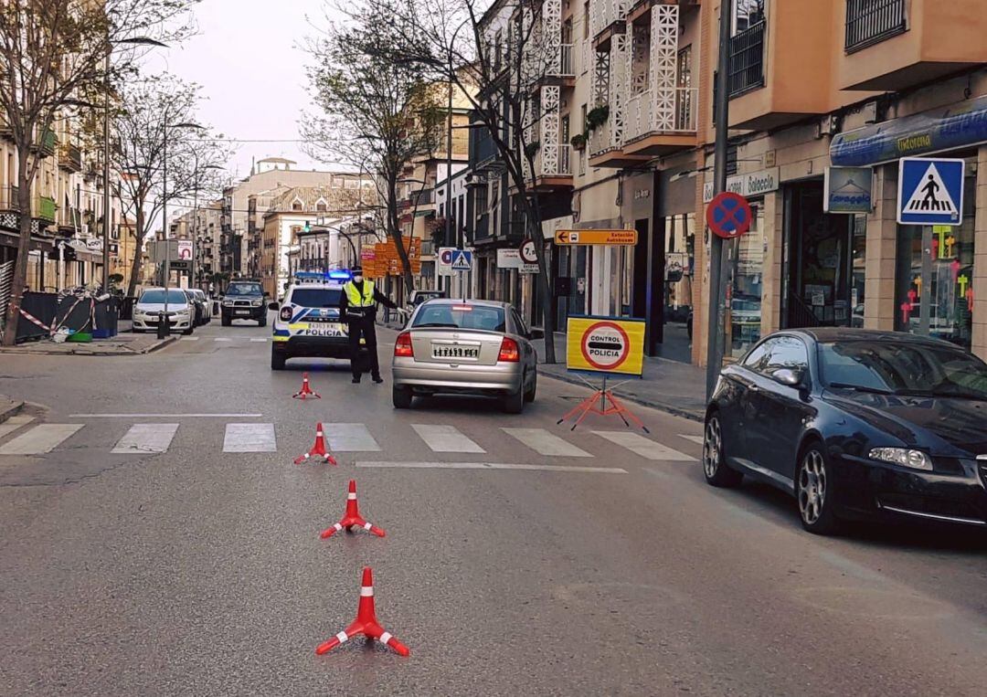 Control de la Policía Local en Úbeda