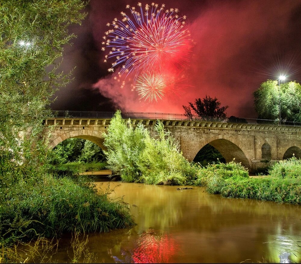 Puente árabe Guadalajara en una fotografía anterior de Nacho Abascal