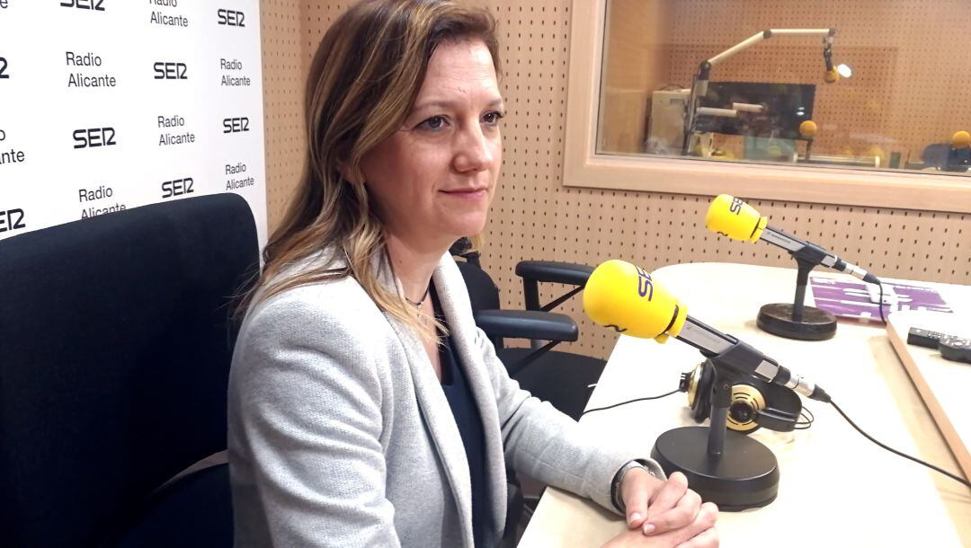 María Quiles, en un momento de la entrevista