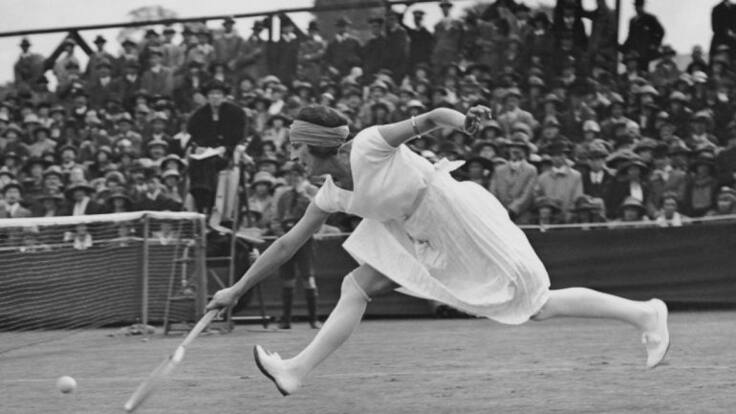 La primera diva del tenis