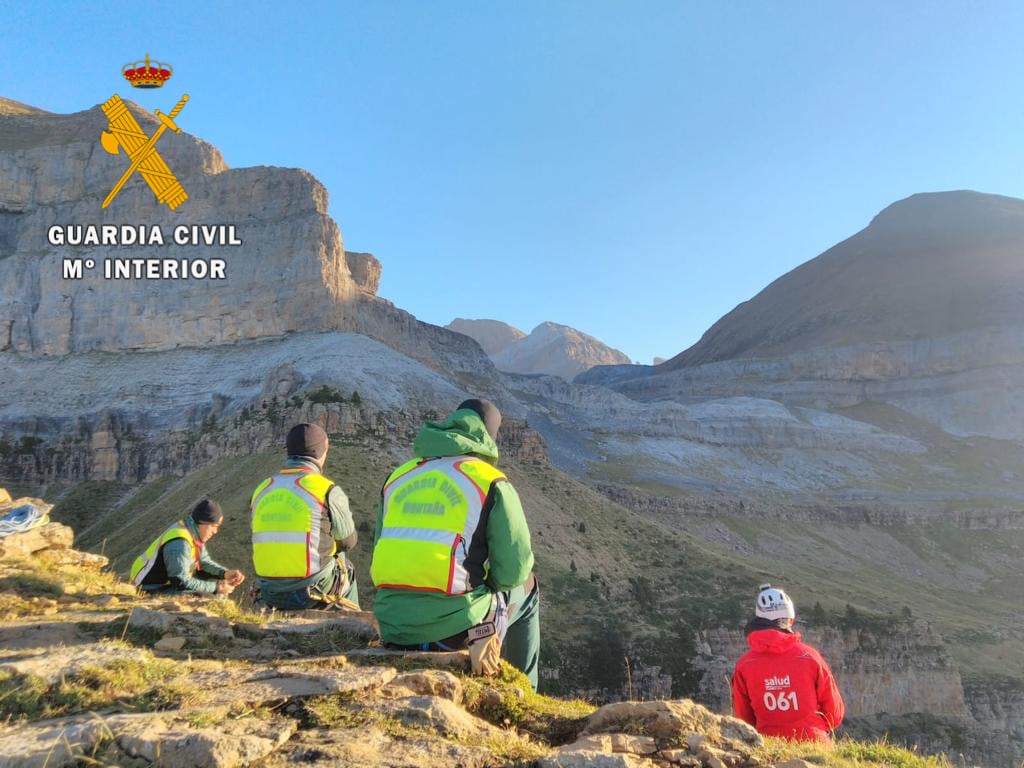 Rescate en Tozal de la Guardia Civil