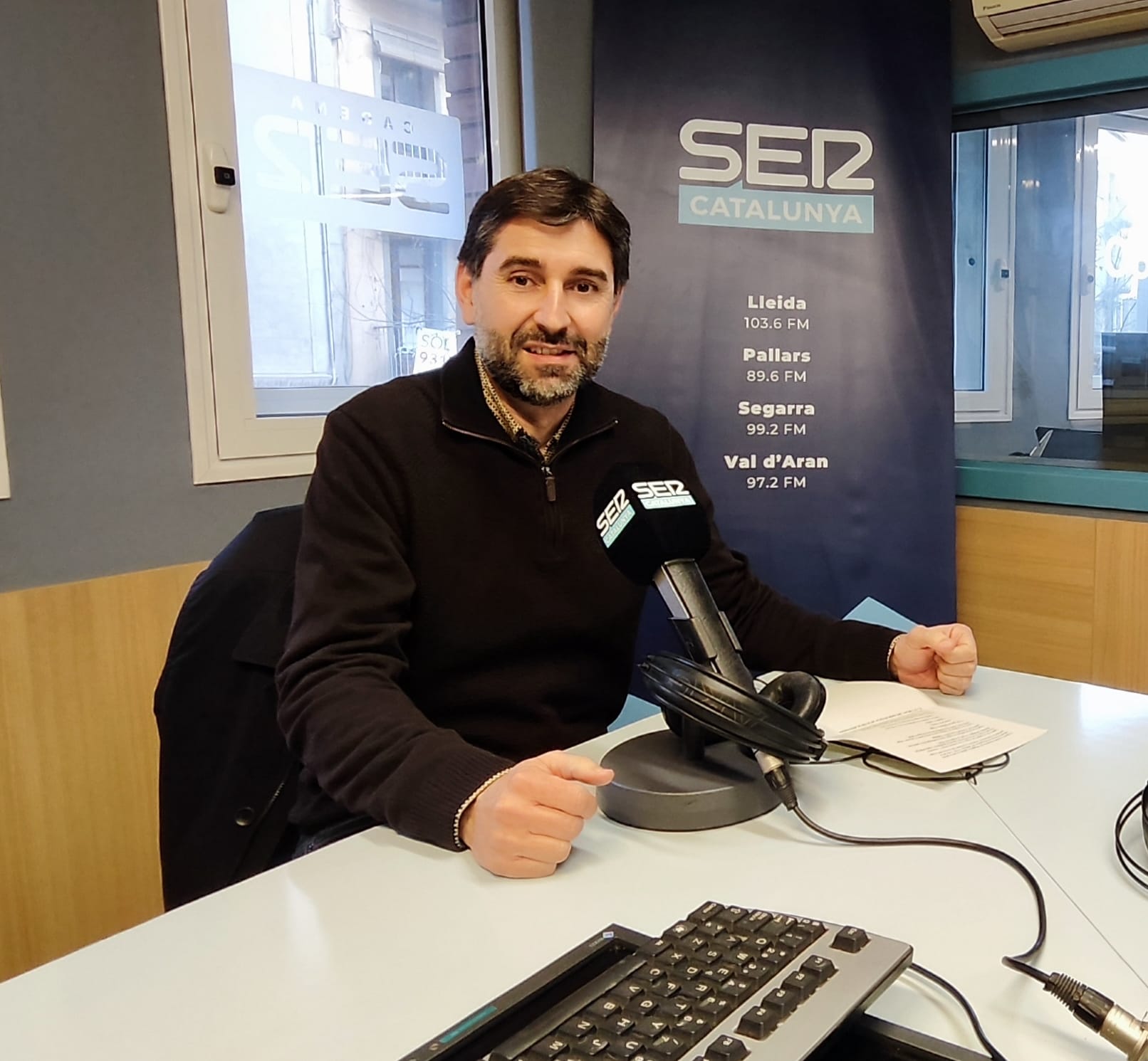 La tertúlia d&#039;alcaldes, amb Òscar Martínez, de Ciutadilla, a l&#039;estudi, i Anna Salla, alcaldessa de Maldà, per telèfon.