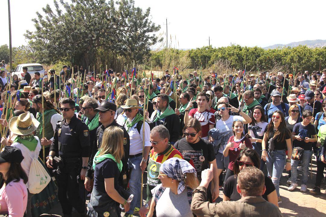 Imagen de la Romería de les canyes