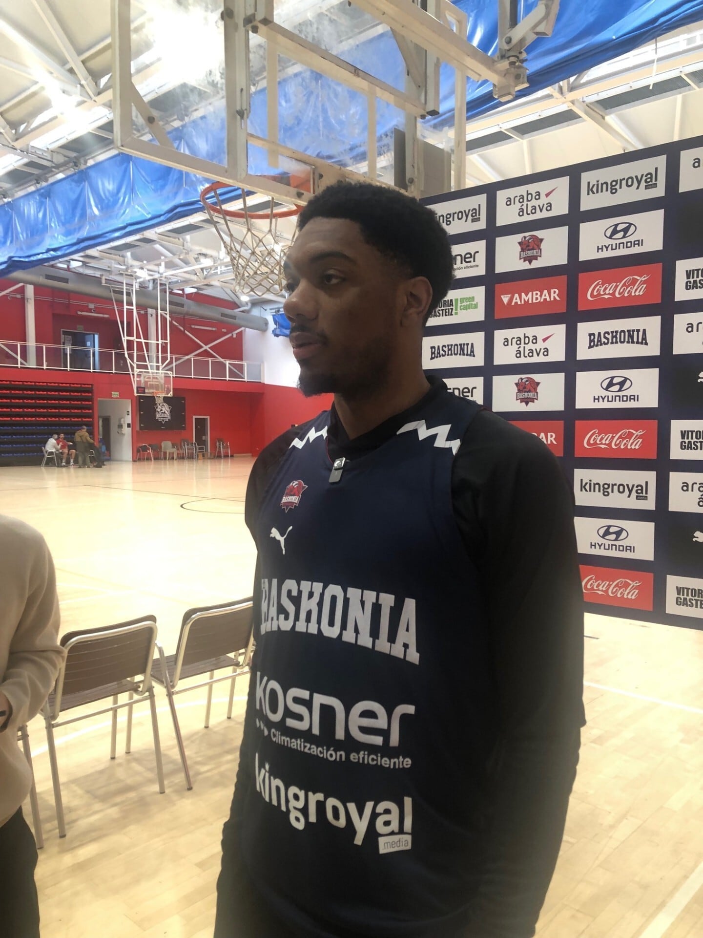 Trent Forrest esta mañana.