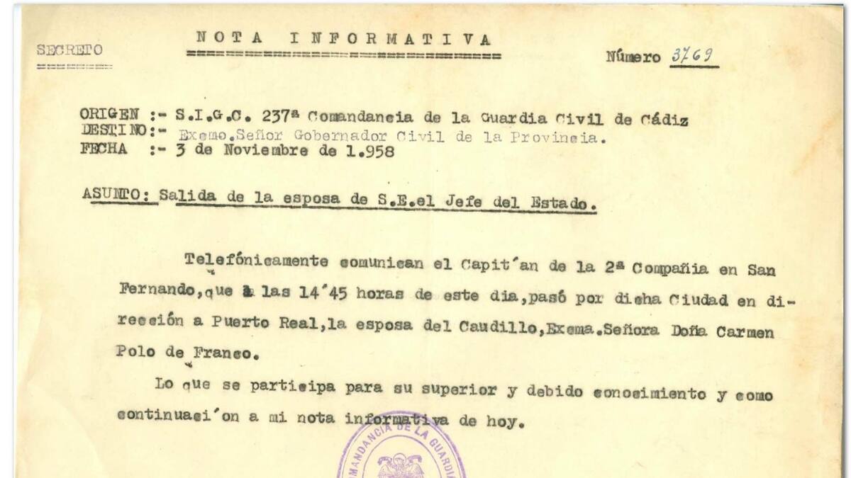 Lo que esconden los archivos | Episodio 1 - Las visitas 'encriptadas' de Franco a Cádiz