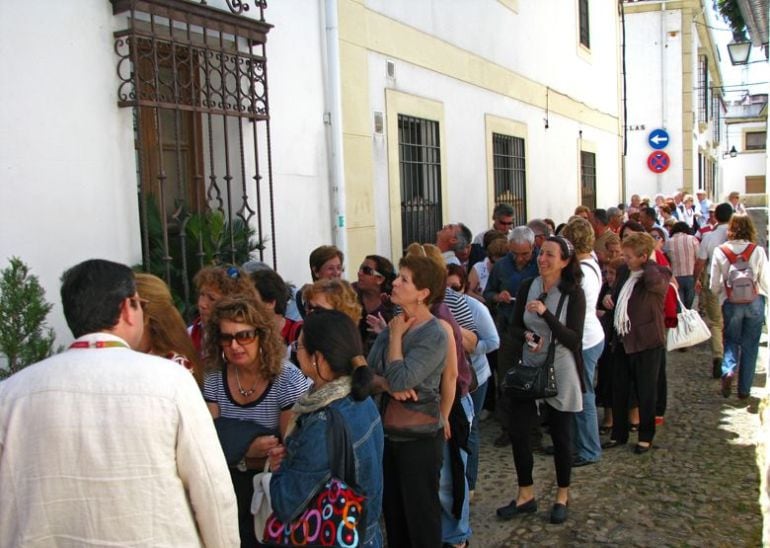 Turistas en San Basilio