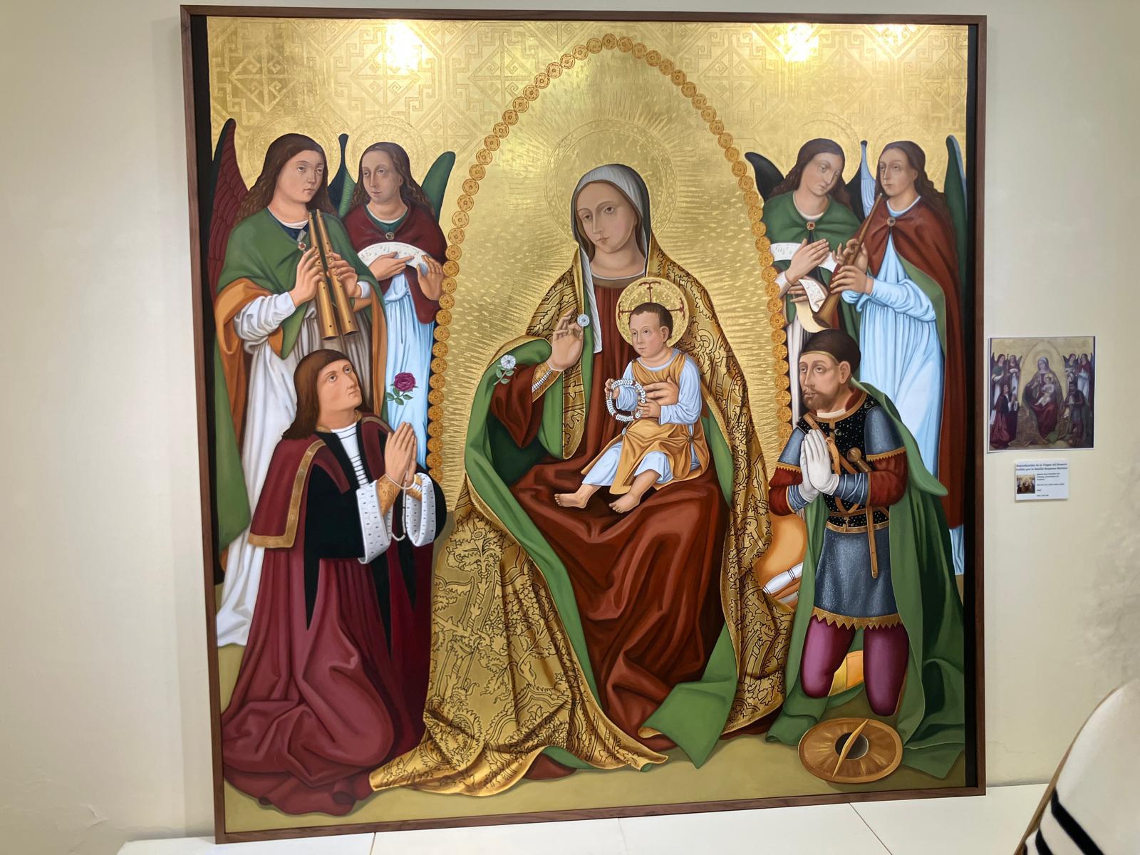 Réplica del retablo
