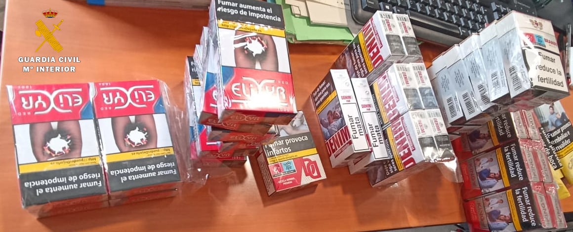 Efectos recuperados en esta operación de la Guardia Civil