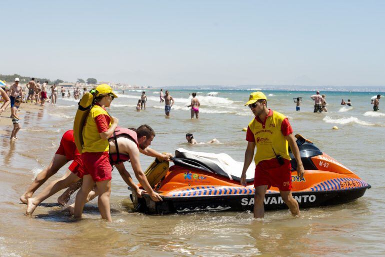 Servicios de socorrismo en las playas