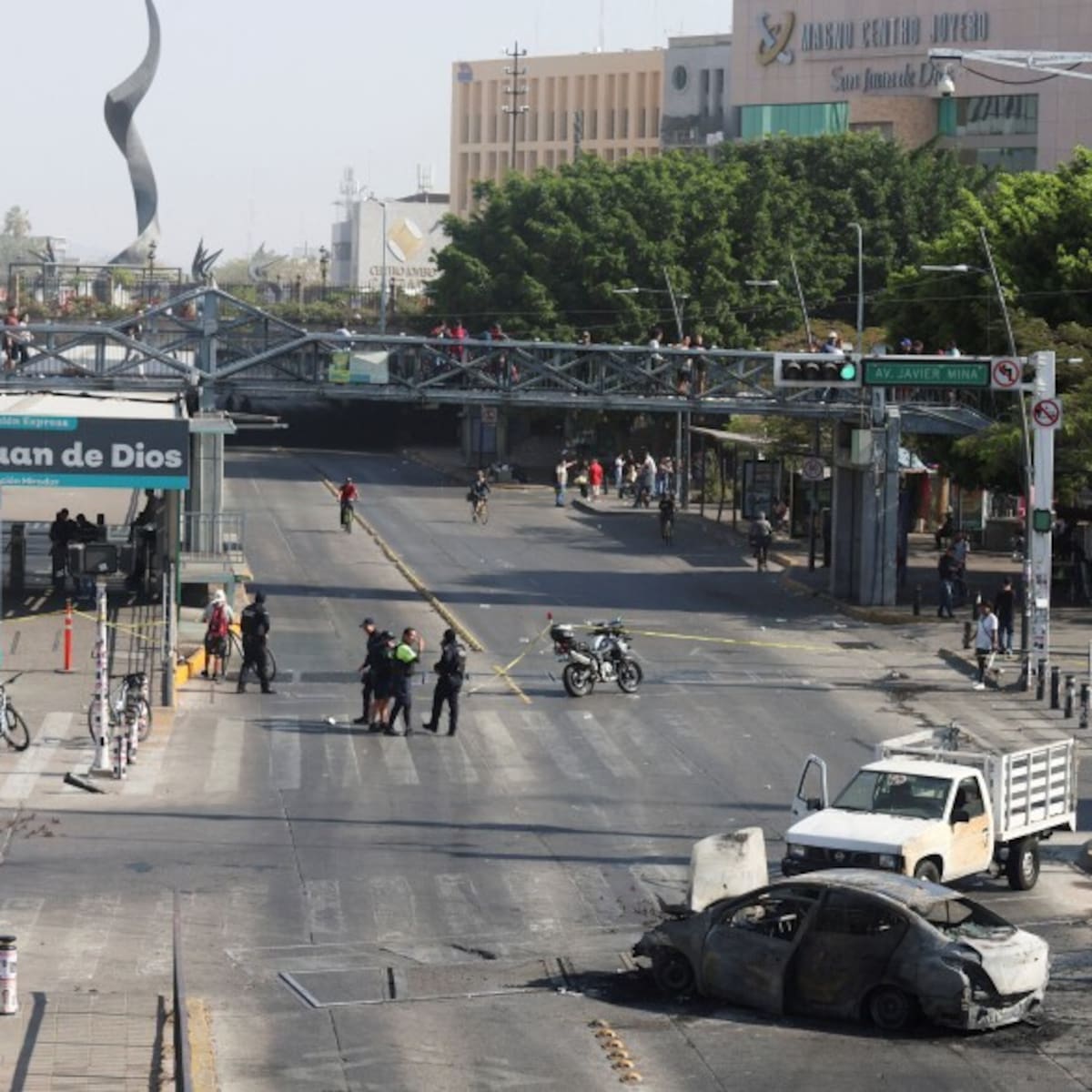 "Es un día atípico, mucho silencio… un paisaje casi de estado de sitio": así amanece Guadalajara (México) tras la muerte de 'El Mencho'
