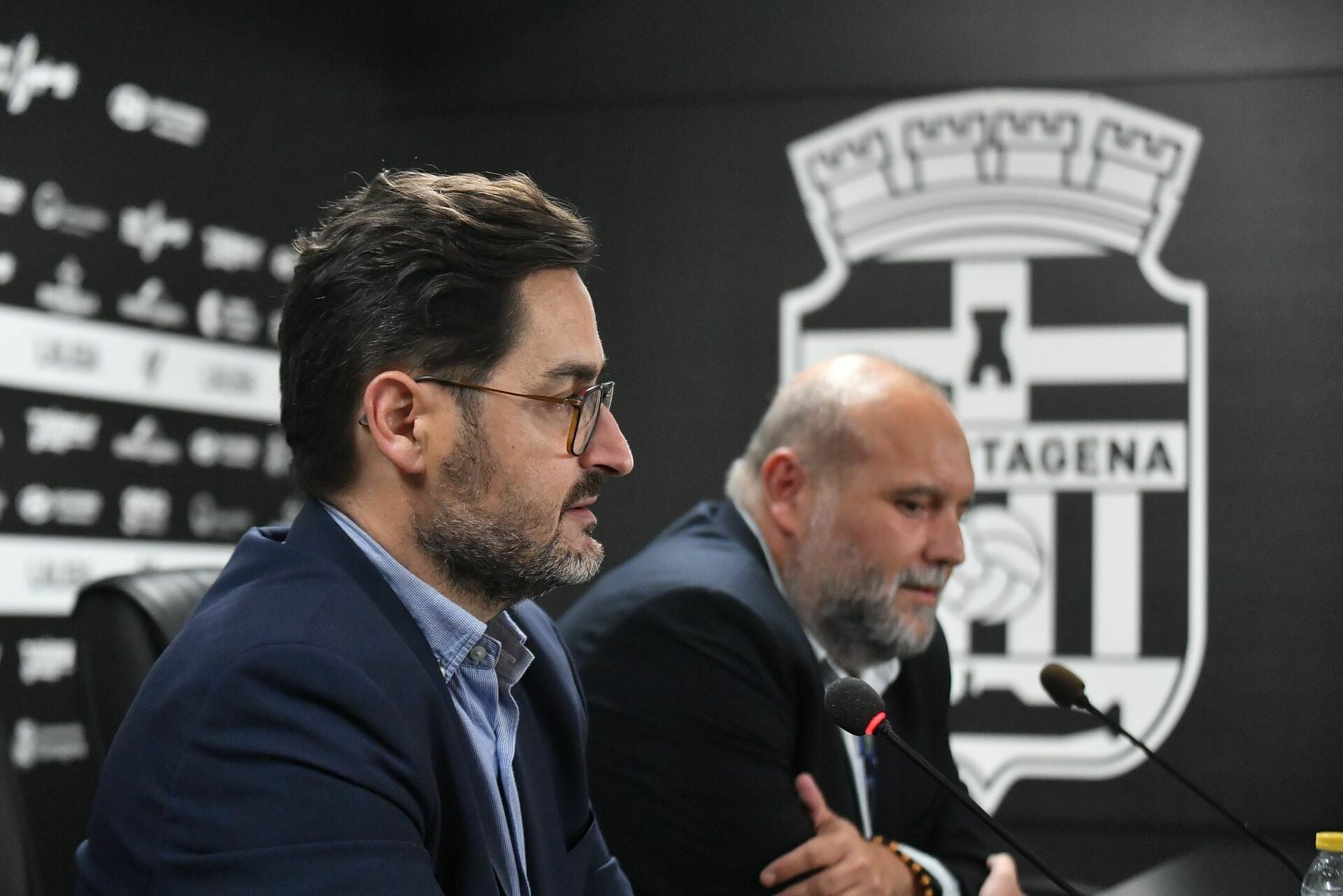 Paco Belmonte y Sánchez Breis en una antigua rueda de prensa