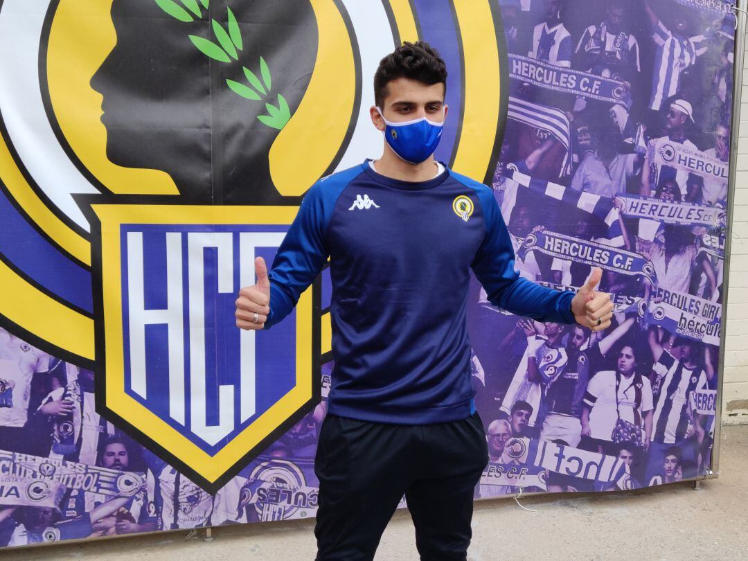 Romain Correira, en el Rico Pérez