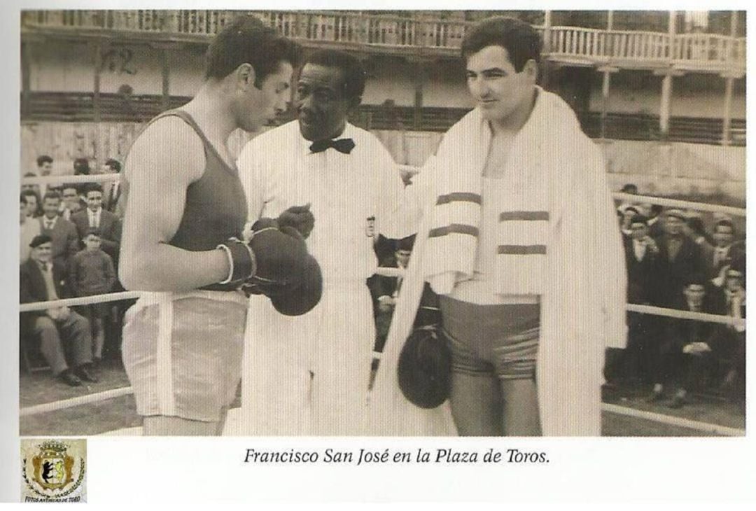 Francisco San José, en un combate en la plaza de toros de Toro