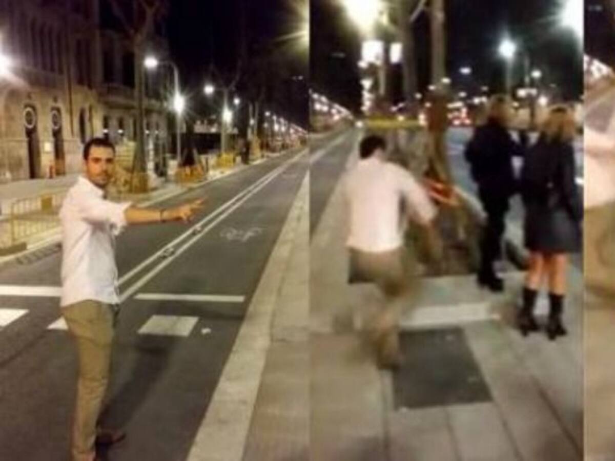 El agresor del vídeo de la Diagonal de Barcelona se entrega en Talavera