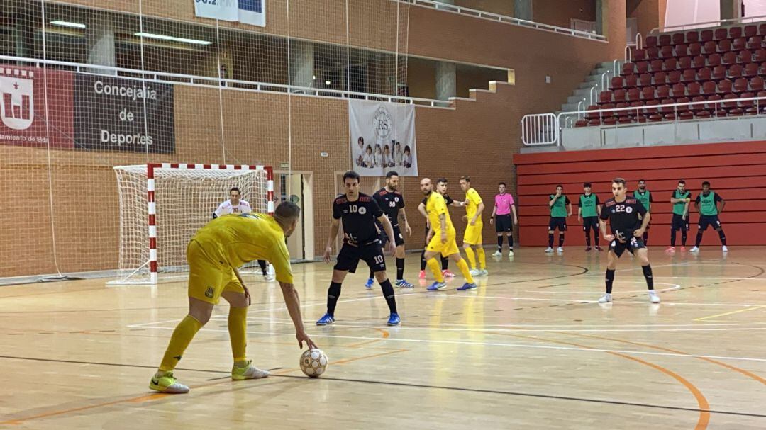 El Nueva Elda dominó el partido desde el pitido inicial