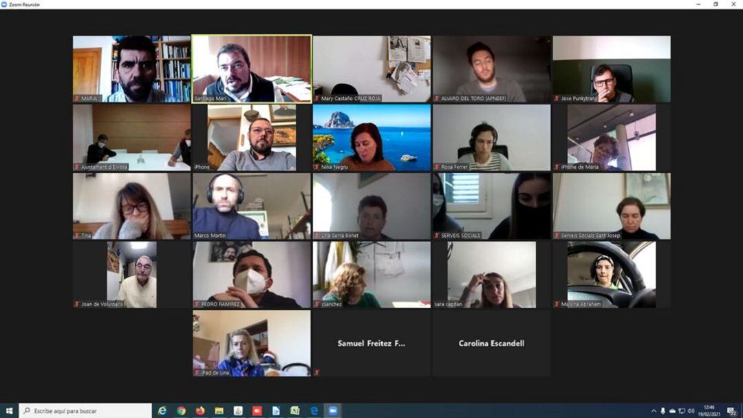 Reunión mantenida este jueves