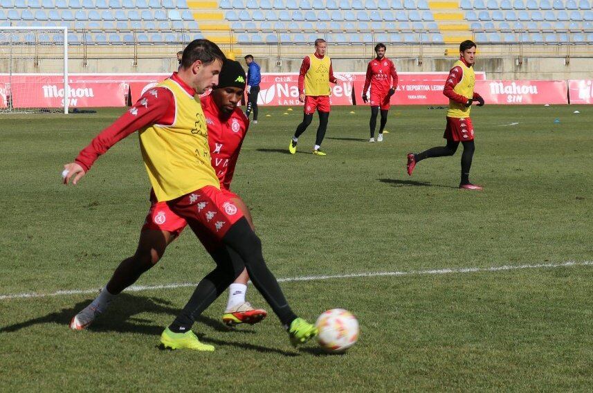 Kawaya, durante un entrenamiento en el Reino de León