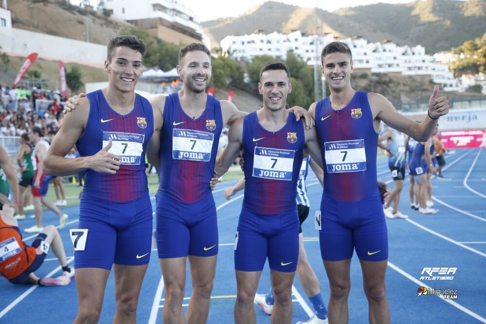 Guijarro con su equipo