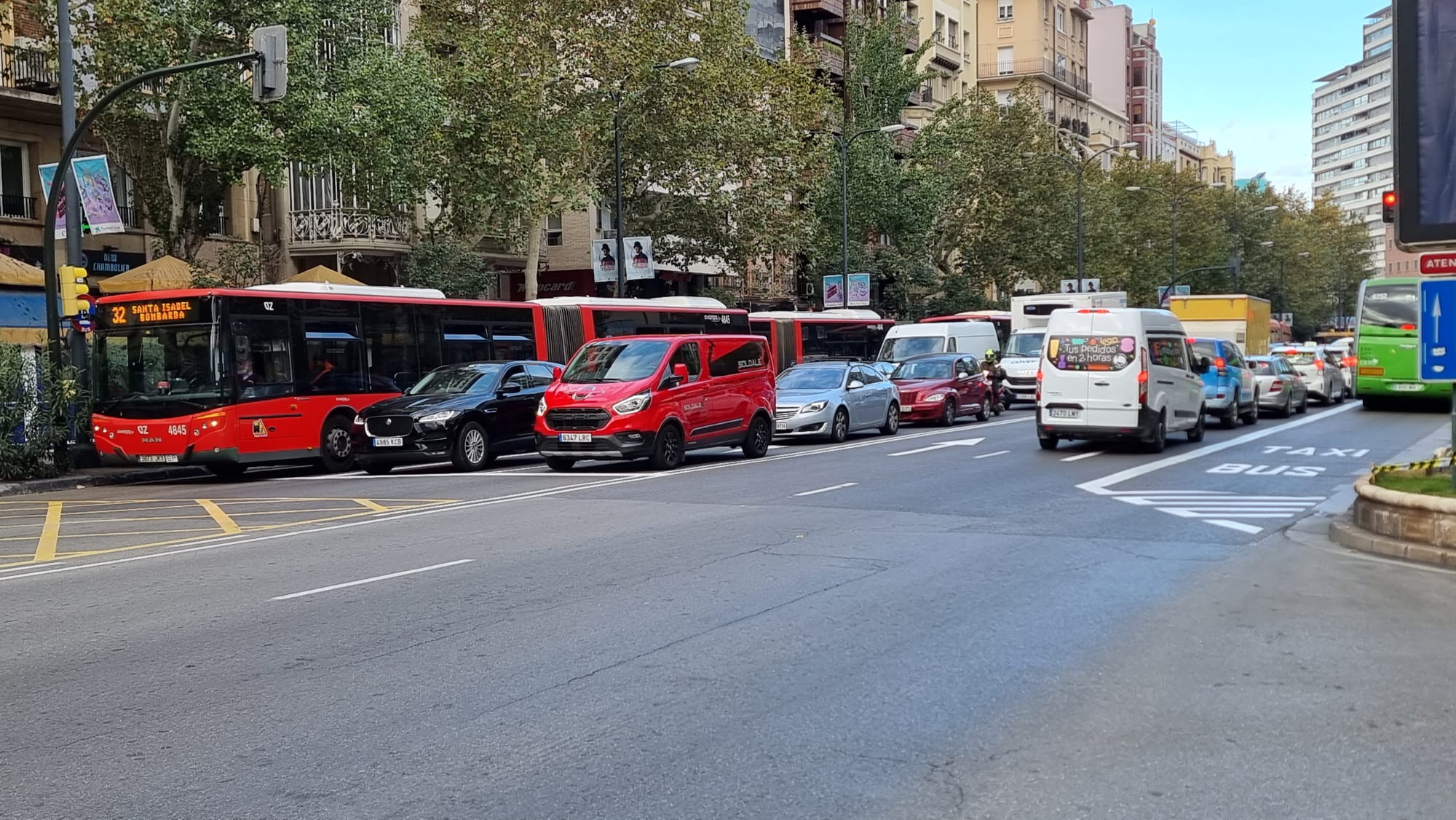 Movilidad urbana de Zaragoza