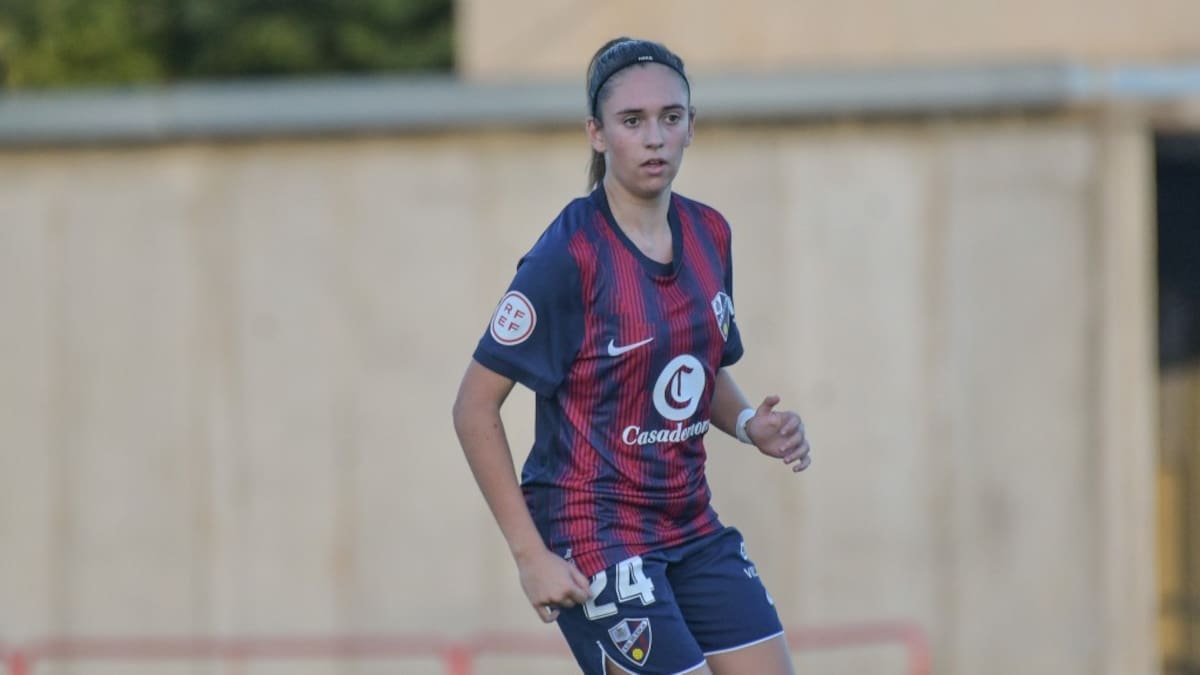 La jugadora de la SD Huesca, Carlota Acín, en la prelista para la Selección Española Sub17