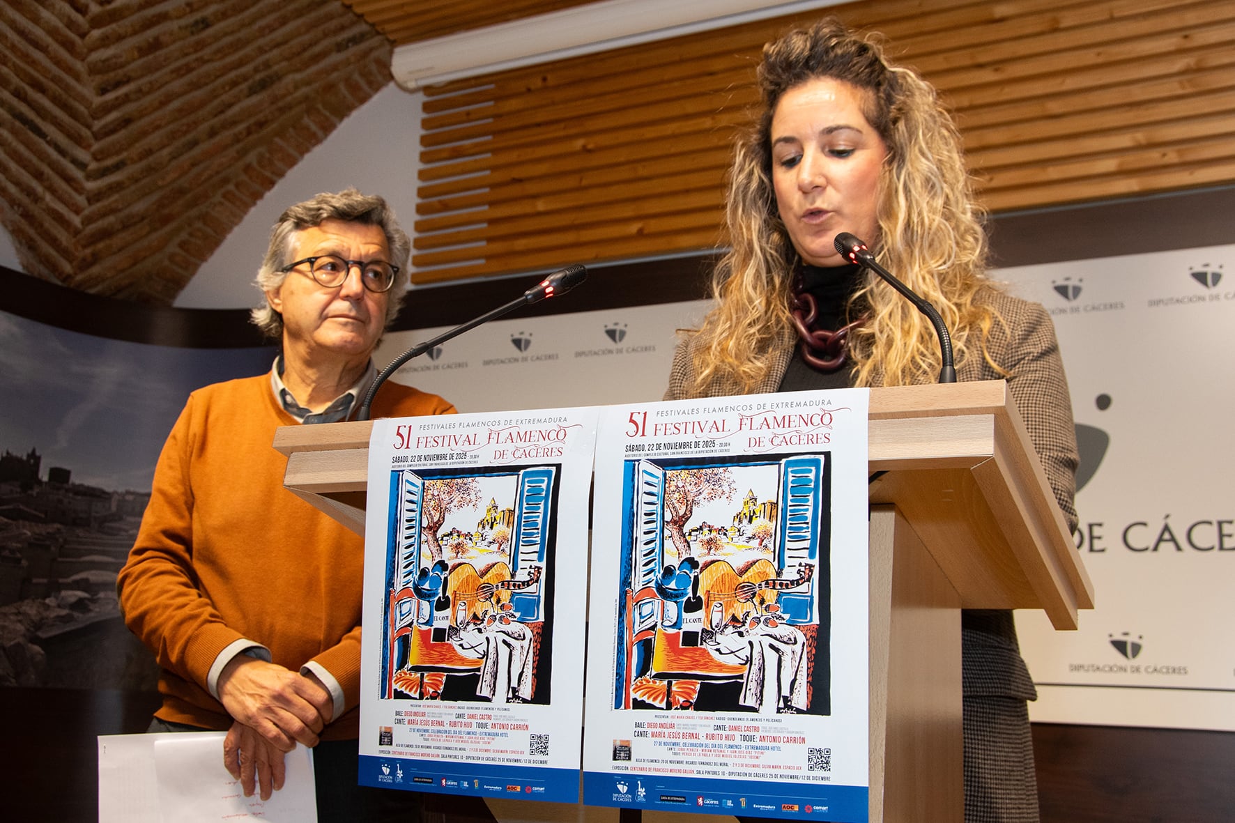 Presentación del Festival de Flamenco de Cáceres