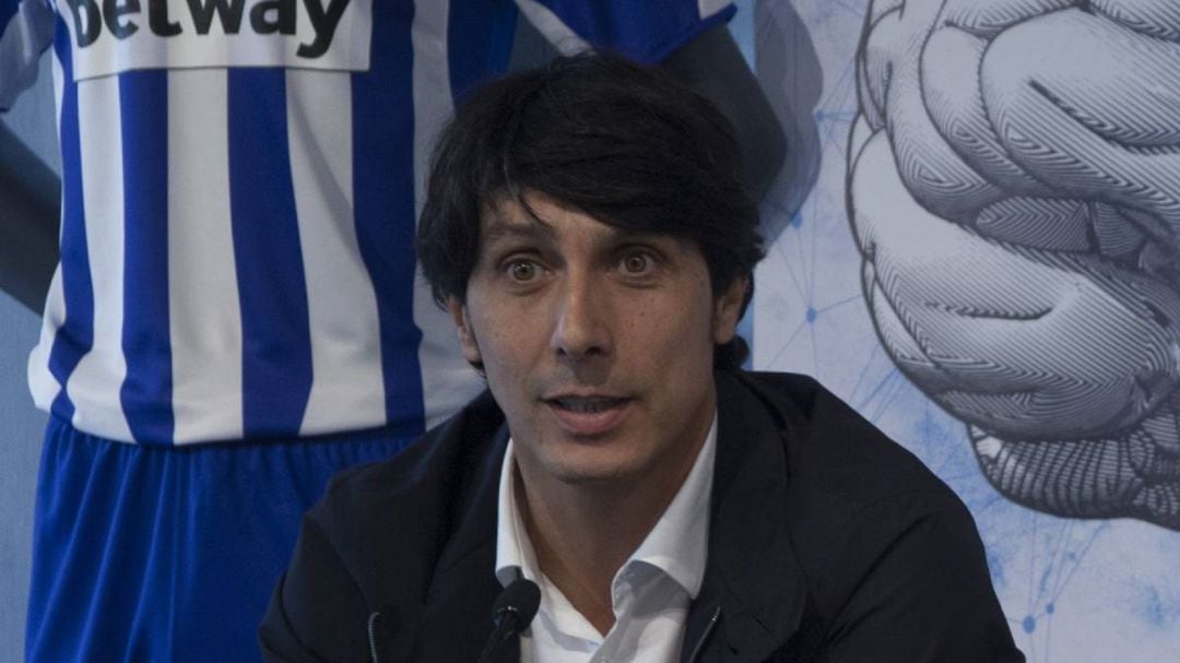 Sergio Fernández, director deportivo del Alavés. 