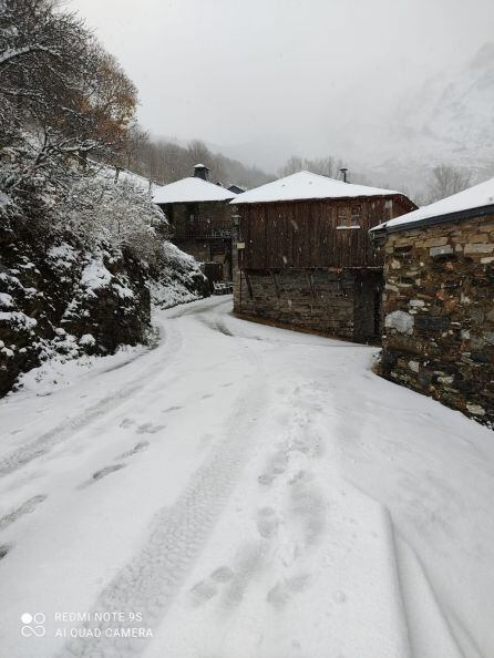 Así estaba la entrada a Peñalba de Santiago