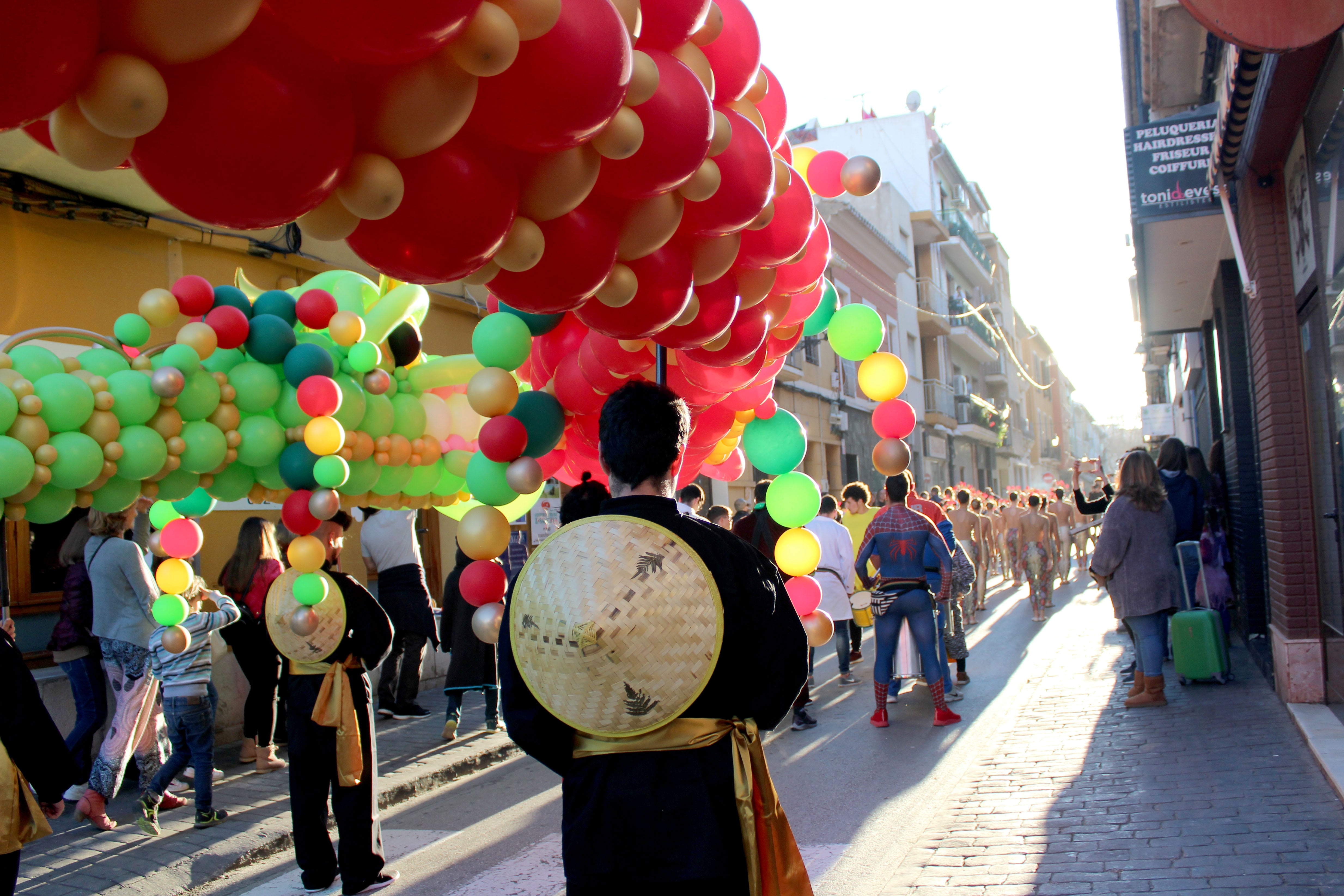 Imagen de archivo de una edición anterior del Carnaval en Dénia.